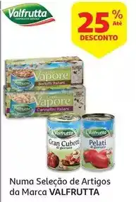 Auchan Valfrutta -tomate cubos :400(260)g promoção