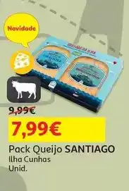 Auchan Santiago - pack queijo promoção