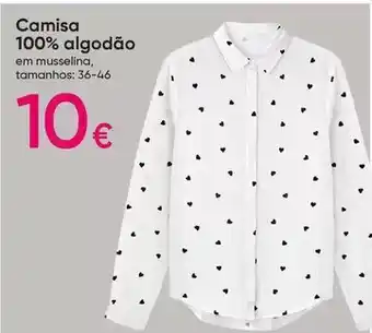 Indi & Cold Camisa 100% algodão promoção