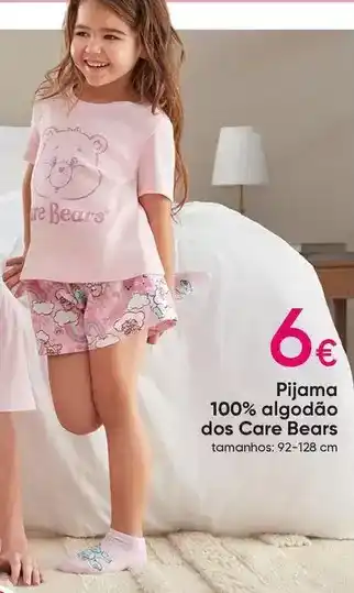 Indi & Cold Pijama 100% algodão dos care bears promoção