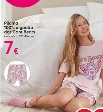 Indi & Cold Pijama 100% algodão dos care bears promoção