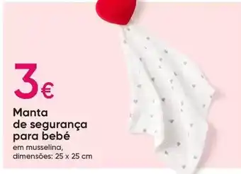 Indi & Cold Manta de seguranca para bebe promoção