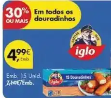 Pingo Doce Iglo - em todos os douradinhos promoção