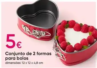 Indi & Cold Conjunto de 2 formas para bolos promoção