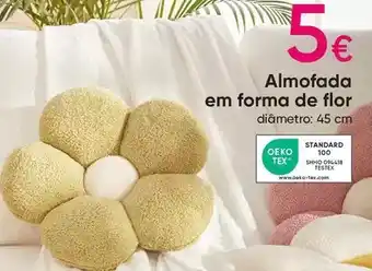 Indi & Cold Almofada em forma de flor promoção