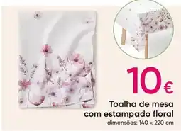 Indi & Cold Toalha de mesa com estampado floral promoção