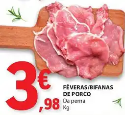 E.Leclerc Fêveras/bifanas de porco promoção