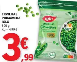 E.Leclerc Ervilhas primavera iglo promoção