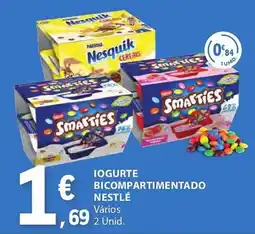 E.Leclerc Iogurte bicompartimentado nestlé vários promoção