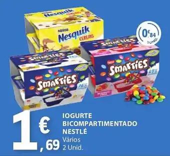 E.Leclerc Iogurte bicompartimentado nestlé vários promoção