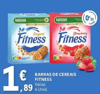 E.Leclerc Barras de cereais fitness várias promoção