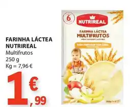 E.Leclerc Farinha láctea nutrireal multifrutos promoção