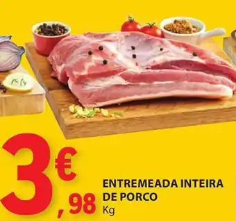 E.Leclerc Entremeada inteira de porco promoção