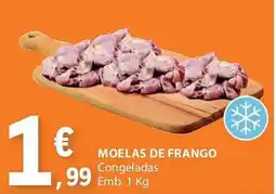 E.Leclerc Moelas de frango congeladas promoção