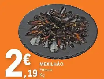 E.Leclerc Mexilhão fresco promoção