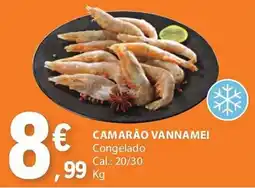 E.Leclerc Camarão vannamei promoção