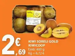 E.Leclerc Kiwi soreli gold kiwicoop promoção