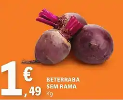 E.Leclerc Beterraba sem rama promoção