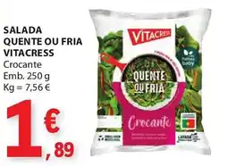 E.Leclerc Salada quente ou fria vitacress promoção