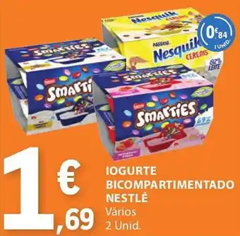 E.Leclerc Iogurte bicompartimentado nestlé promoção