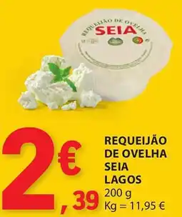 E.Leclerc Requeijão de ovelha seia lagos promoção