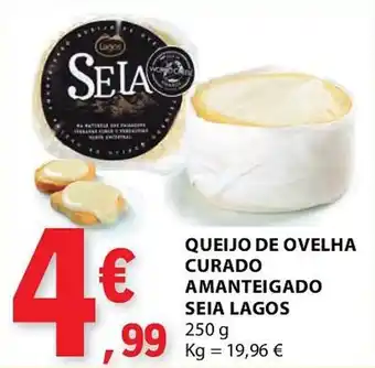 E.Leclerc Queijo de ovelha curado amanteigado seia lagos promoção