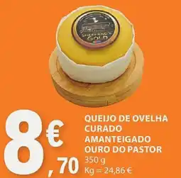 E.Leclerc Queijo de ovelha curado amanteigado ouro do pastor promoção