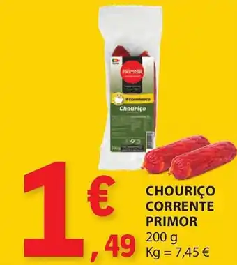 E.Leclerc Chouriço corrente primor promoção