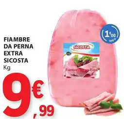 E.Leclerc Fiambre da perna extra sicosta promoção