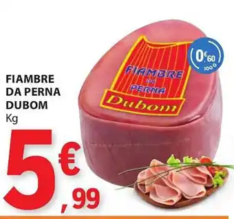 E.Leclerc Fiambre perna dubom promoção