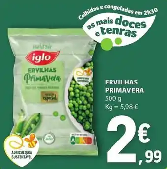 E.Leclerc Ervilhas primavera promoção