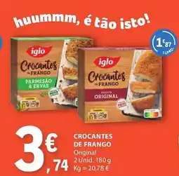 E.Leclerc Crocantes de frango original promoção