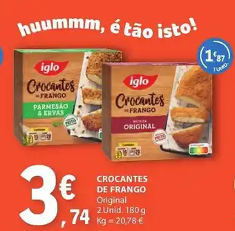 E.Leclerc Crocantes de frango original promoção