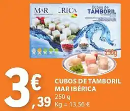 E.Leclerc Cubos de tamboril mar ibérica promoção