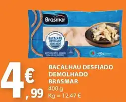 E.Leclerc Bacalhau desfiado demolhado brasmar promoção