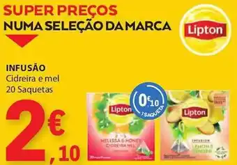 E.Leclerc Lipton infusão promoção