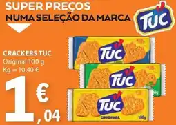 E.Leclerc Crackers tuc original promoção