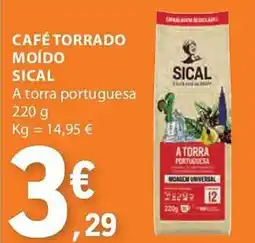 E.Leclerc Café torrado moído sical promoção