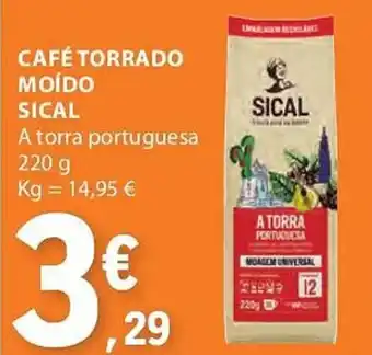 E.Leclerc Café torrado moído sical promoção