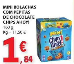 E.Leclerc Mini bolachas com pepitas de chocolate chips ahoy! promoção