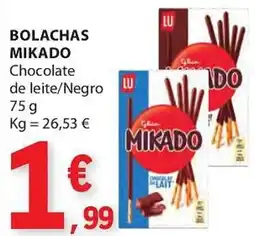 E.Leclerc Bolachas mikado promoção