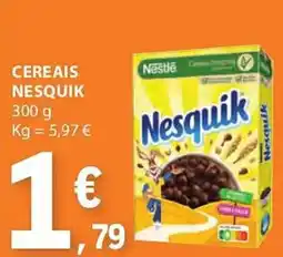 E.Leclerc Cereais nesquik promoção