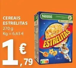 E.Leclerc Cereais estrelitas promoção