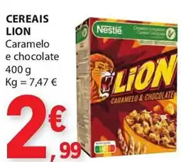 E.Leclerc Cereais lion promoção