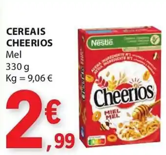 E.Leclerc Cereais cheerios mel promoção