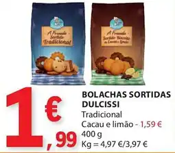 E.Leclerc Bolachas sortidas dulcissi promoção