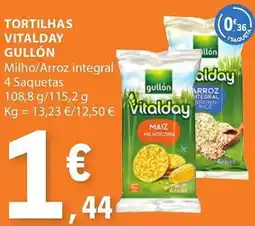 E.Leclerc Tortilhas vitalday gullón promoção