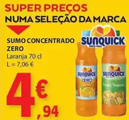 E.Leclerc Sumo concentrado zero promoção