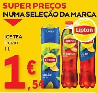 E.Leclerc Ice tea limão promoção