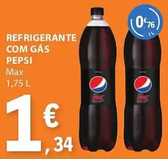 E.Leclerc Refrigerante com gás pepsi max promoção